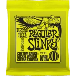 Ernie Ball Regular Slinky Electric Guitar Strings (10-46)