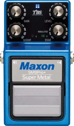 Maxon SM9Pro+ Super Metal Distortion Pedal