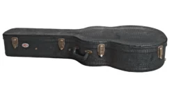 Xtreme Jumbo Acoustic Guitar Hard Case Black Croc Finish