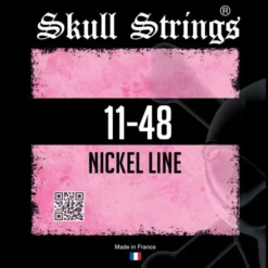 Skull Strings Nickel Line Standard Electric Guitar Strings 11-48