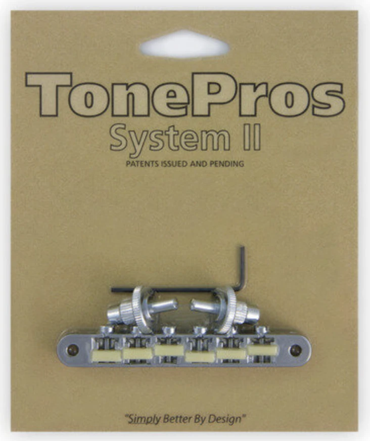 TonePros AVR2 With Standard Nashville Post Tuneomatic “G Formula” Saddles 1 TonePros AVR2 With Standard Nashville Post Tuneomatic “G Formula” Saddles