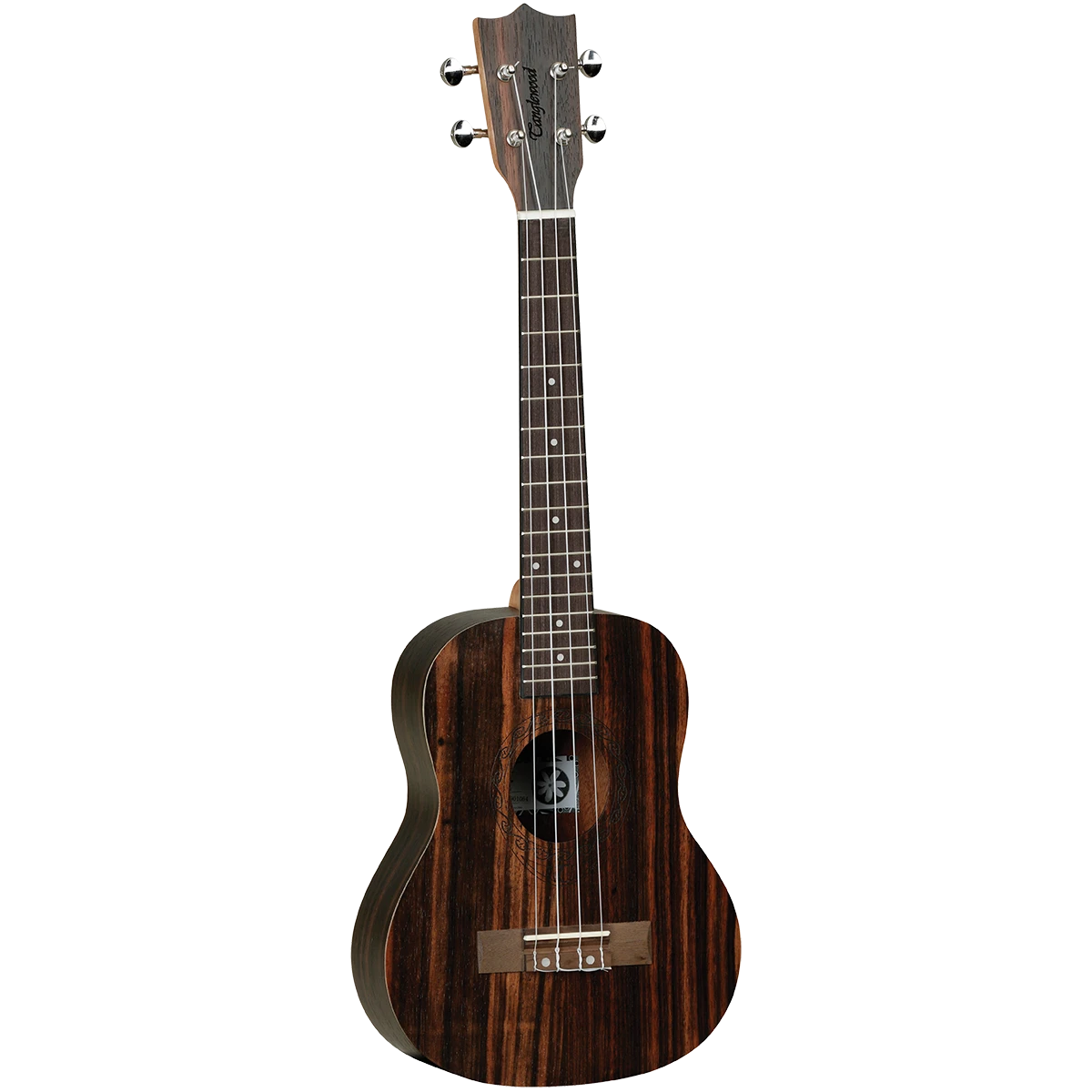 Tanglewood TWT19B Tiare Tenor Ukulele All Figured Ebony W/Gig Bag 2 Tanglewood TWT19B Tiare Tenor Ukulele All Figured Ebony W/Gig Bag - Image 2