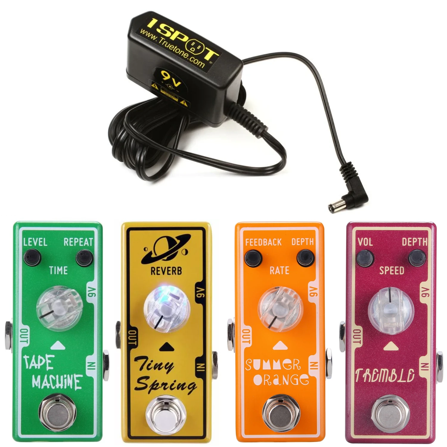 Tone City Ambience, Phase & Tremolo Pedal Package With FREE 1 Spot 1 Tone City Ambience, Phase & Tremolo Pedal Package With FREE 1 Spot