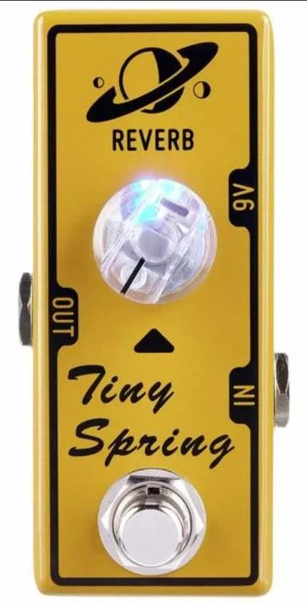 Tone City Tiny Spring Reverb Pedal 1 Tone City Tiny Spring Reverb Pedal