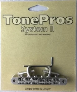 TonePros AVR2P Replacement Bridge With Notched Saddles