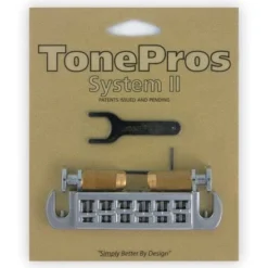 TonePros Wraparound Set SPRS2 Locking Studs Standard (Large Caps)