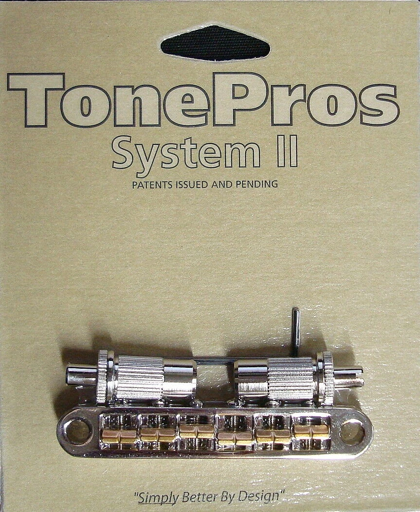 TonePros Bridge Alternative Saddle Raw Bell Brass, Pre-notched Metric Thread 1 TonePros Bridge Alternative Saddle Raw Bell Brass, Pre-notched Metric Thread