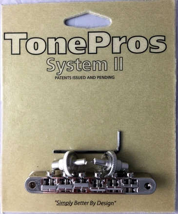 TonePros NVR2P With Standard Nashville Post Tuneomatic (Notched Saddles) 1 TonePros NVR2P With Standard Nashville Post Tuneomatic (Notched Saddles)