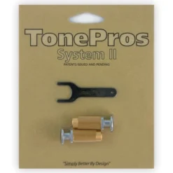 TonePros SS1 Standard Locking Studs Gold