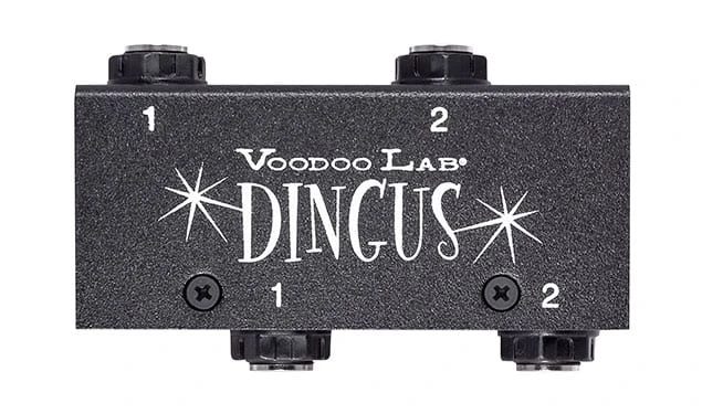 Voodoo Lab Dingus Dual 1/4″ Feed-Thru For Dingbat Pedalboards 1 Voodoo Lab Dingus Dual 1/4″ Feed-Thru For Dingbat Pedalboards