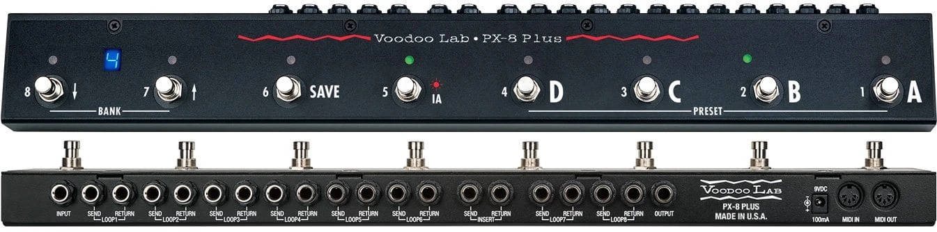 Voodoo Lab PX-8 Plus Pedal Switcher 1 Voodoo Lab PX-8 Plus Pedal Switcher