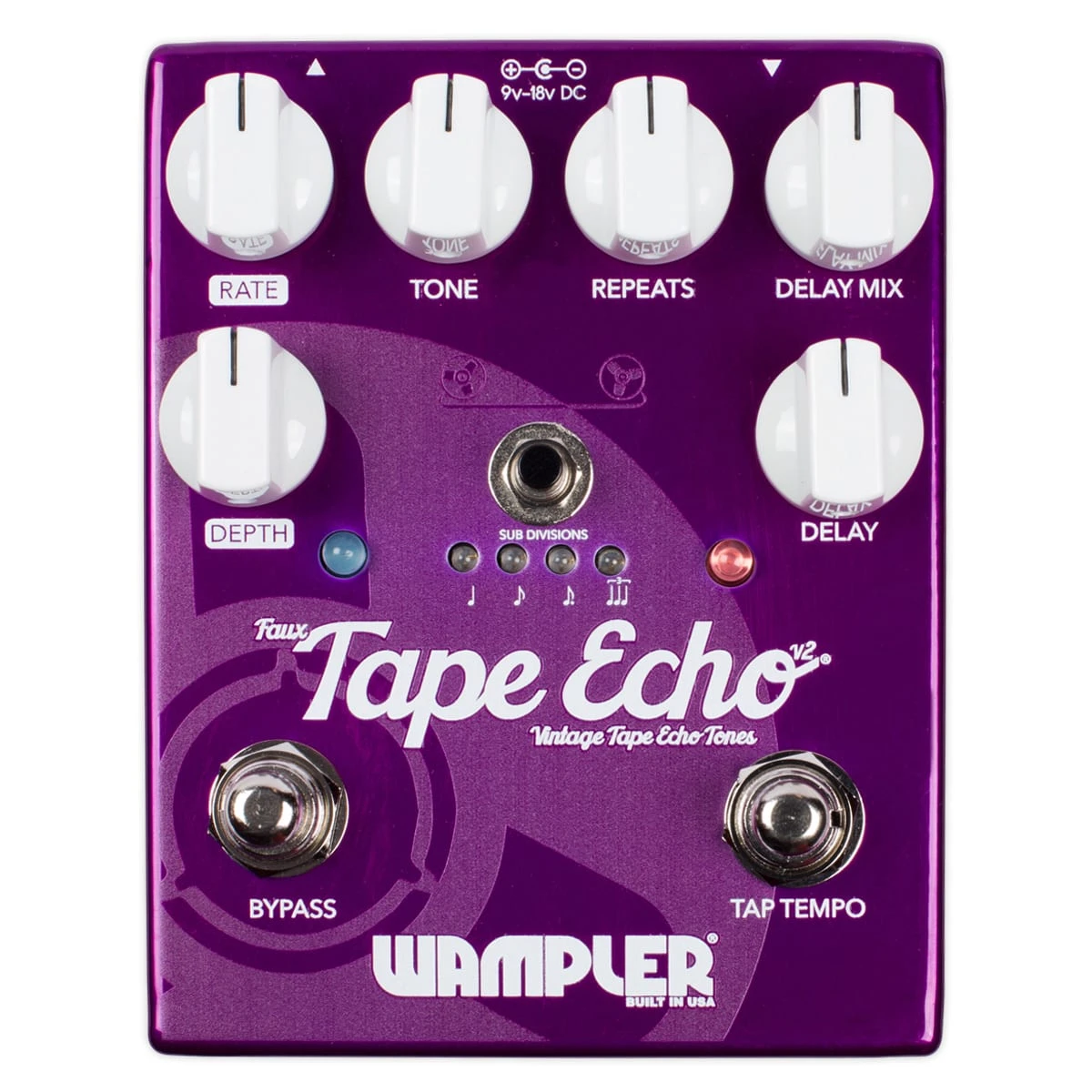 Wampler Faux Tape Echo V2 Delay Pedal