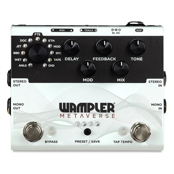 Wampler Metaverse Delay Pedal 1 Wampler Metaverse Delay Pedal