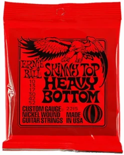 Ernie Ball Skinny Top Heavy Bottom Electric Guitar Strings (10-52)