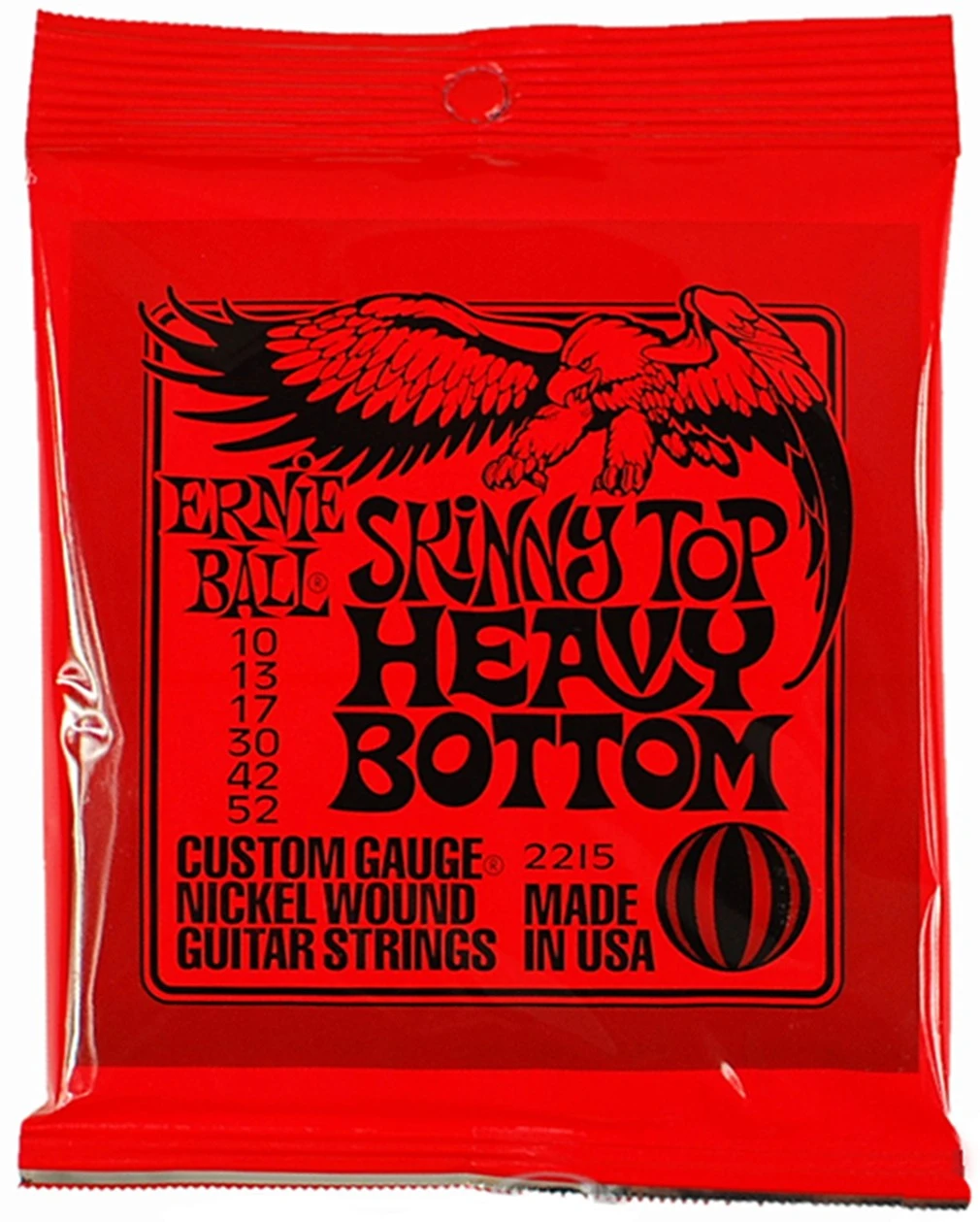Ernie Ball Skinny Top Heavy Bottom Electric Guitar Strings (10-52) 1 Ernie Ball Skinny Top Heavy Bottom Electric Guitar Strings (10-52)