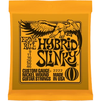 Ernie Ball Hybrid Slinky Electric Guitar Strings (9-46) 1 Ernie Ball Hybrid Slinky Electric Guitar Strings (9-46)