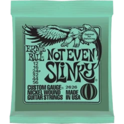 Ernie Ball Not Even Slinky Electric Guitar Strings (12-56)