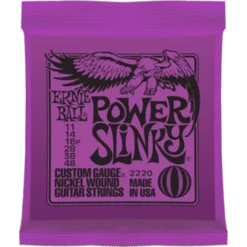 Ernie Ball Power Slinky Electric Guitar Strings (11-48)