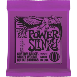 Ernie Ball Power Slinky Electric Guitar Strings (11-48) 1 Ernie Ball Power Slinky Electric Guitar Strings (11-48)