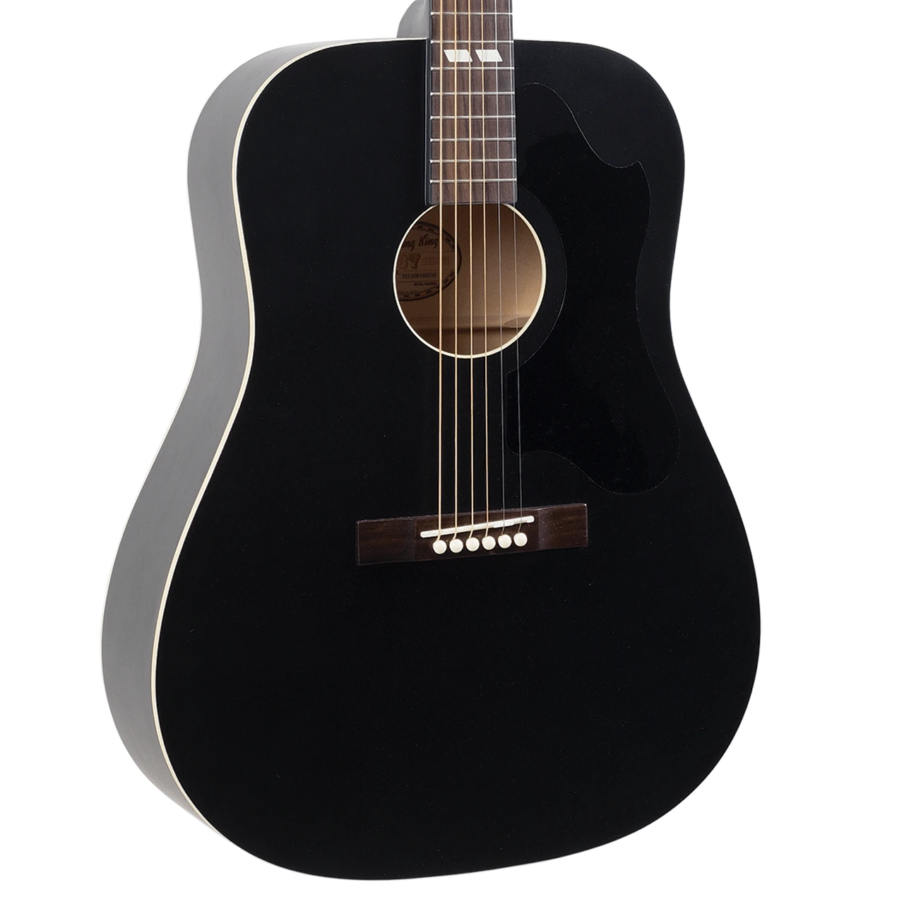 Recording King Dirty 30s Series 7 Dreadnought Acoustic Matte Black SALE 2 Recording King Dirty 30s Series 7 Dreadnought Acoustic Matte Black SALE - Image 2