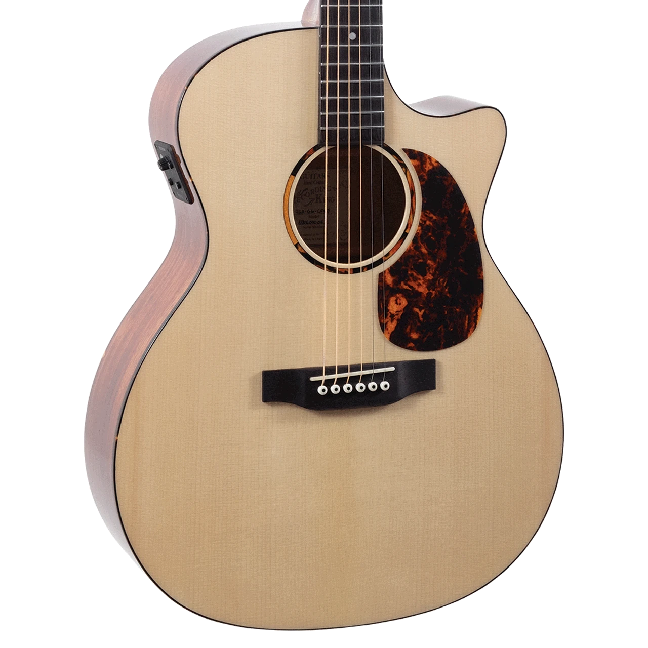 Recording King G6 Solid Top Grand Auditorium Cutaway W/ Fishman EQ 2 Recording King G6 Solid Top Grand Auditorium Cutaway W/ Fishman EQ - Image 2