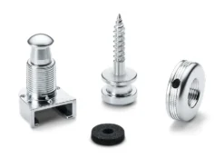 Schaller S-Locks Strap Locking System (Pair) Various Finishes -Guitar Music Store schaller 1075 s lock parts 1